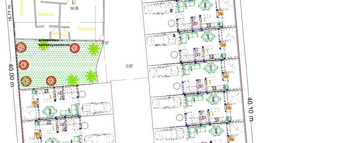 níspero: construcción de 10 casas